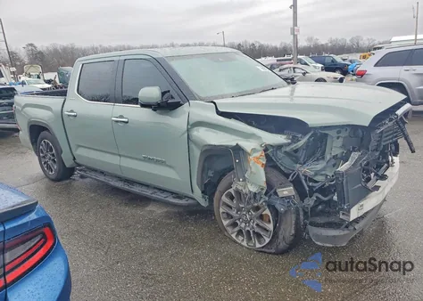 2025 Toyota Tundra Crewmax Limited из США, поврежденный, VIN 5TF1A5AB9SX043356